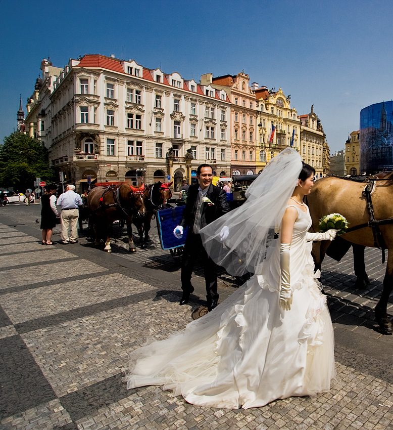 Japanese Wedding in Prague