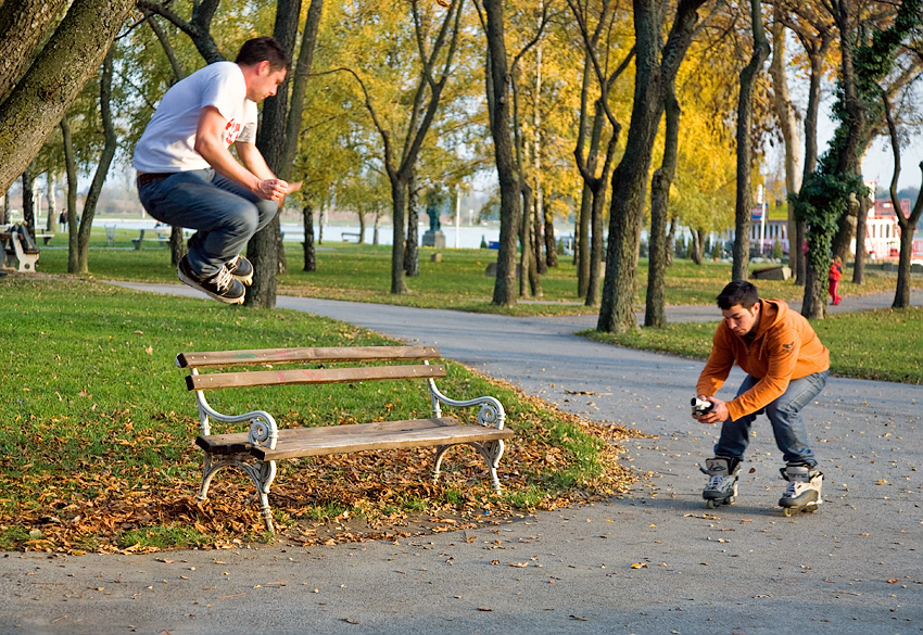 Roller skating, Palić